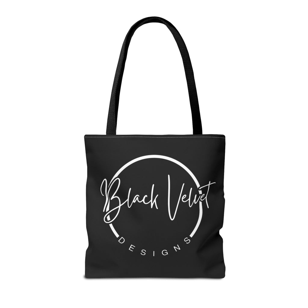 Black Velvet Designs logo tote bag