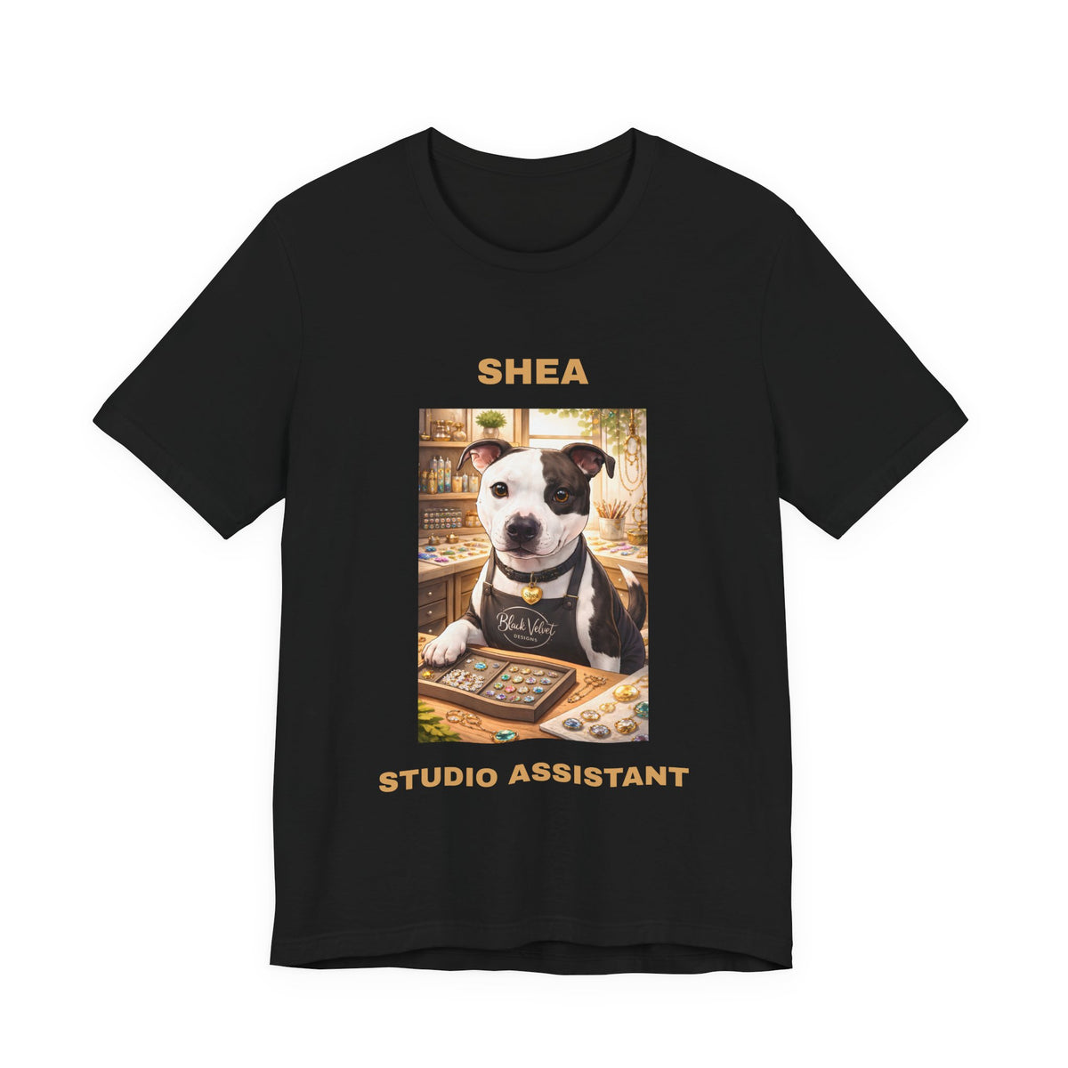 Shea Studio Assistant T-Shirt (Black)