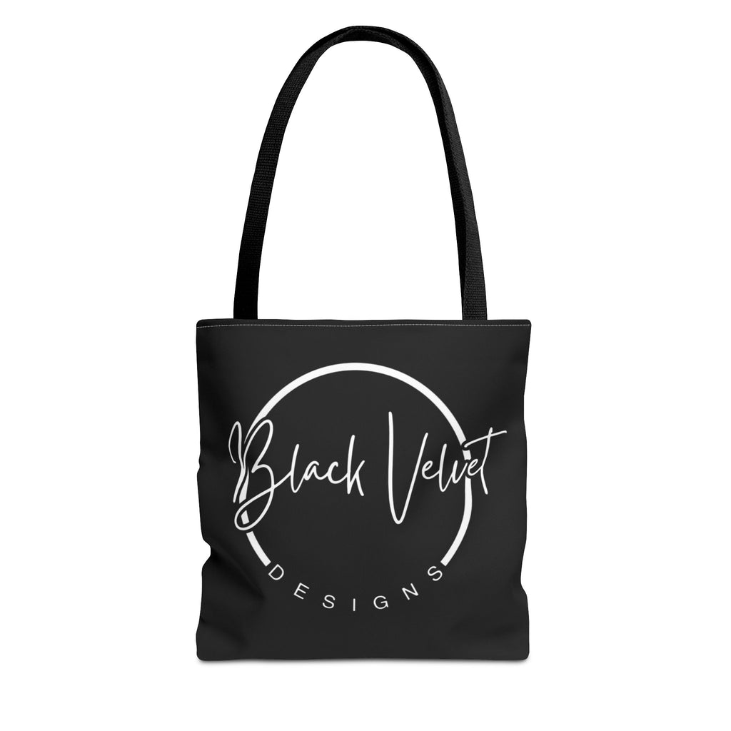 Black Velvet Designs logo tote bag