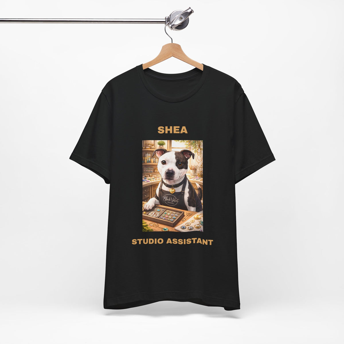 Shea Studio Assistant T-Shirt (Black)