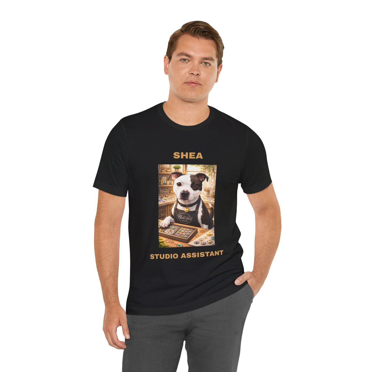 Shea Studio Assistant T-Shirt (Black)